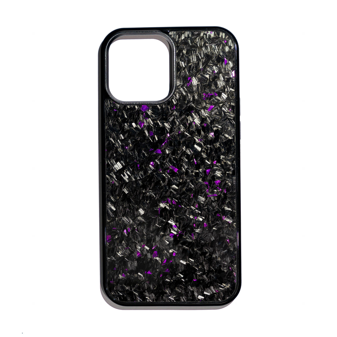 Forged Carbon iPhone Case - Purple Eclipse