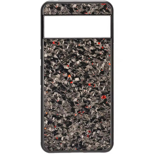 CarbonShield: Forged Carbon Fiber Case for Google Pixel-Red