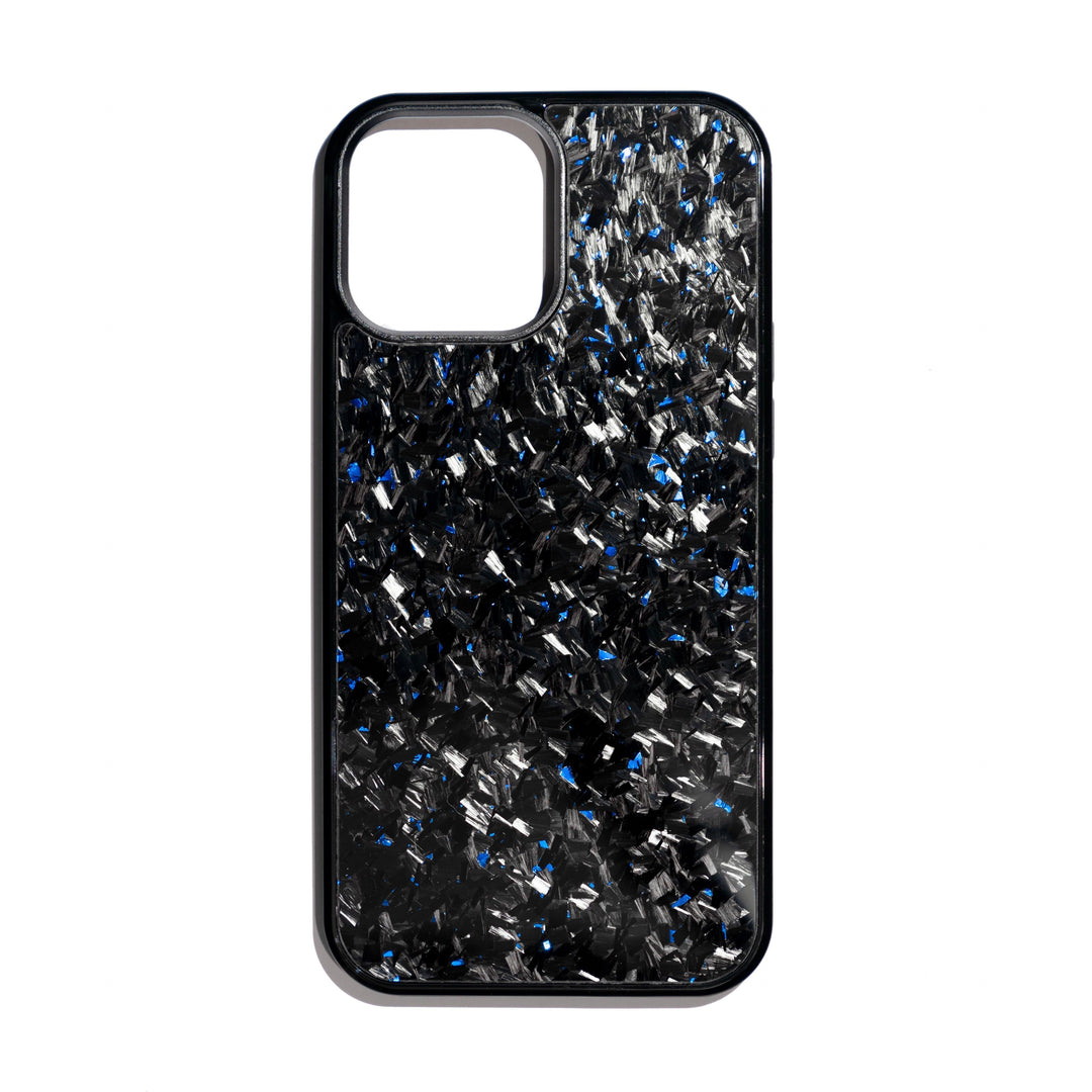 Forged Carbon iPhone Case: Blue Ember