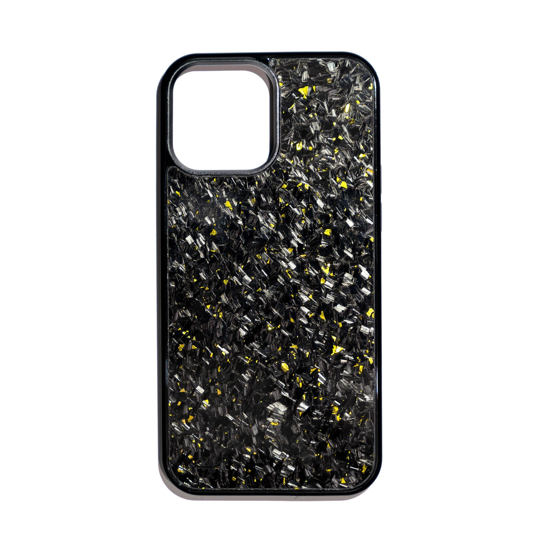 Forged Carbon iPhone Case: Aurora Gold