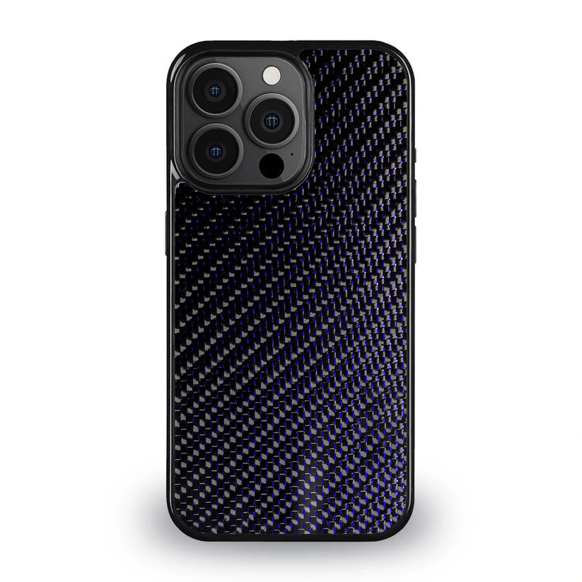 CarbonLux™ Prestige iPhone Case-Blue