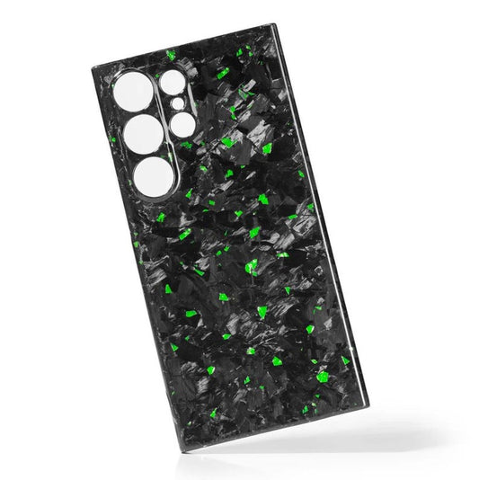 ForgeShield™ Carbon Fiber Case for Samsung-Green