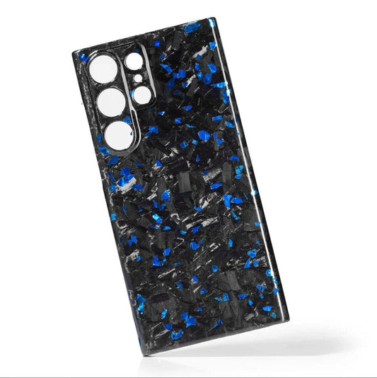 ForgeShield™ Carbon Fiber Case for Samsung-Blue